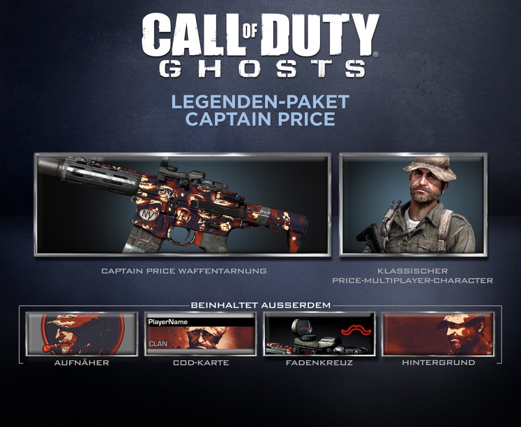 7_COD GHOSTS Captain Price Pack Standard