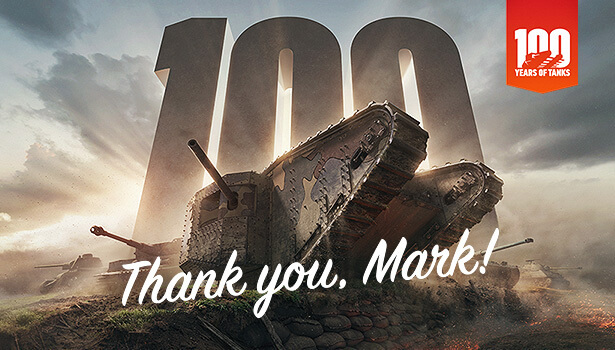 World of Tanks 100 Jahre Jubiläum für Mark 1