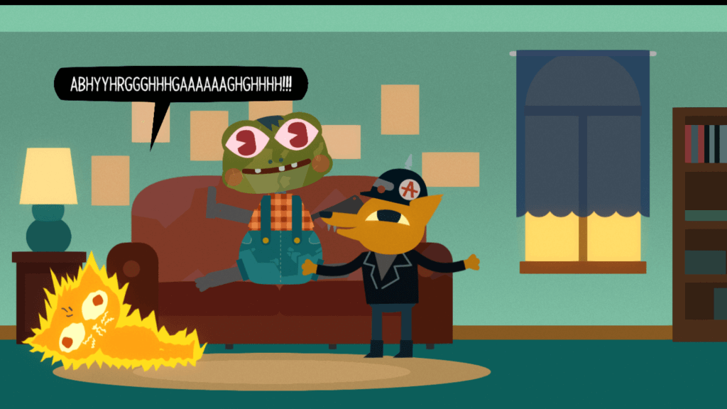 night in the woods electricuted