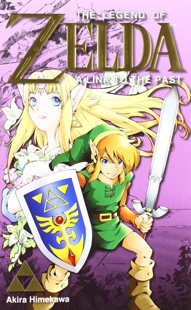 The Legend of Zelda a link to the past manga cover