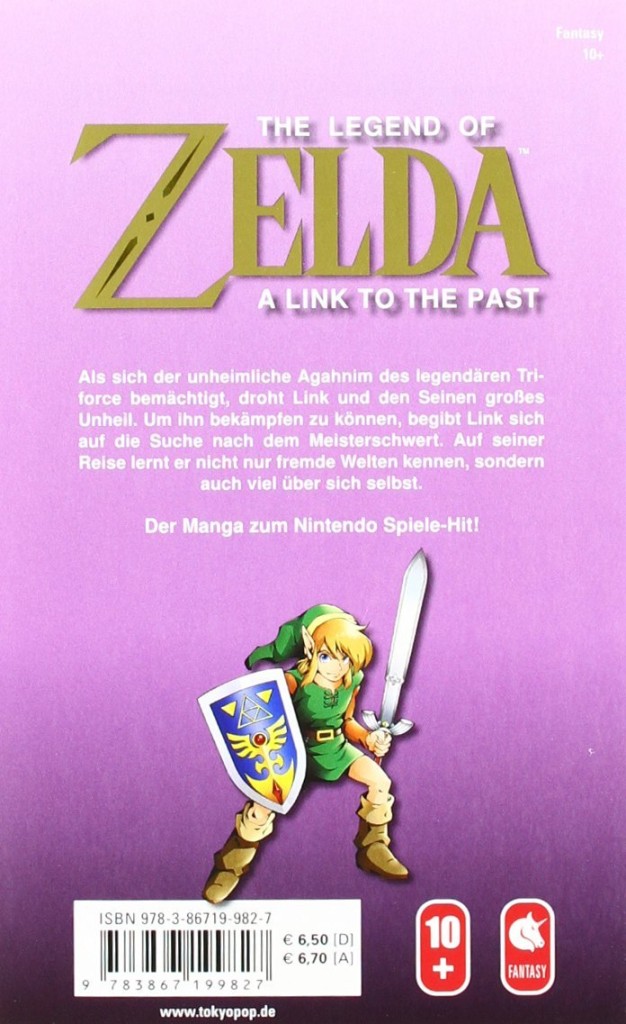 a link to the past backcover
