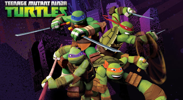 Die Nickelodeon-Versionen von Leonardo, Donatello, Raphael und Michelangelo. (© nickelodeon)