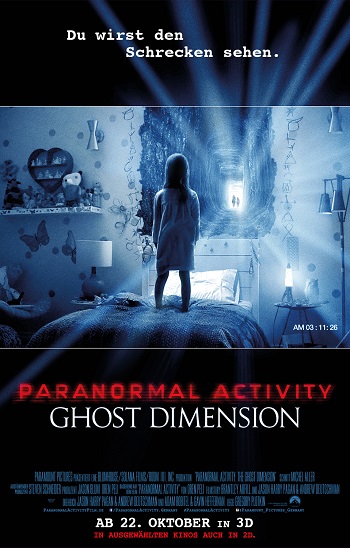 Paranormal Activity Ghost Dimension - Plakat