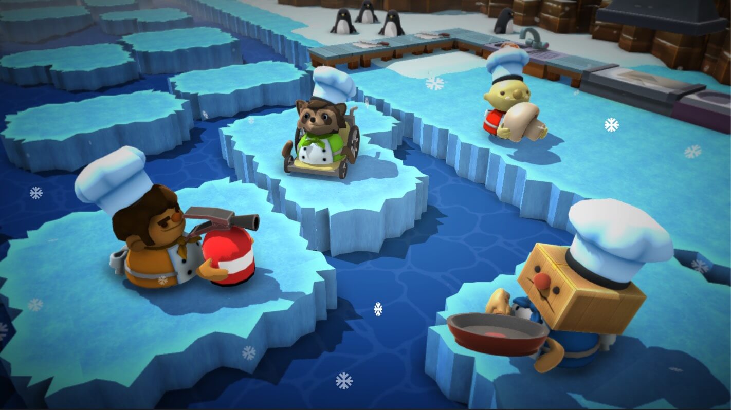 Overcooked Beyond Pixels Arctic Characters