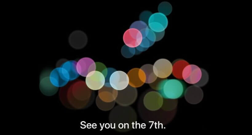 Apple iPhone 7 Event Teaser Profi-Kamera