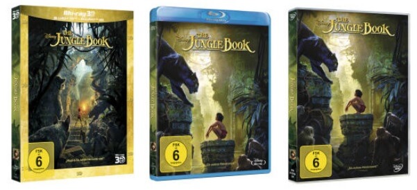 The Jungle Book Blu-ray DVD 3D-Blu-ray