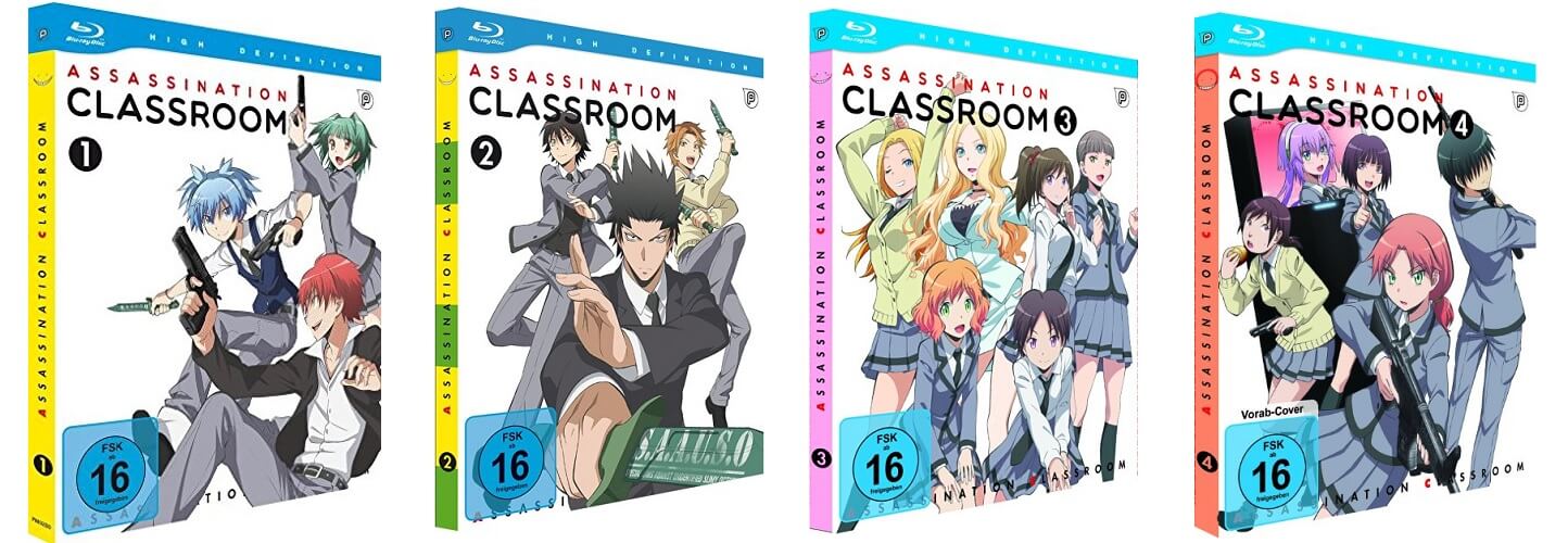 Assassination Classroom Anime Packshots
