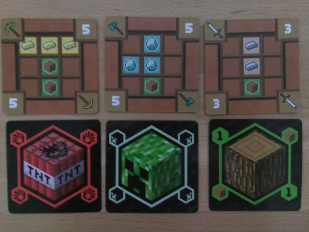 minecraft - cardgame? cards