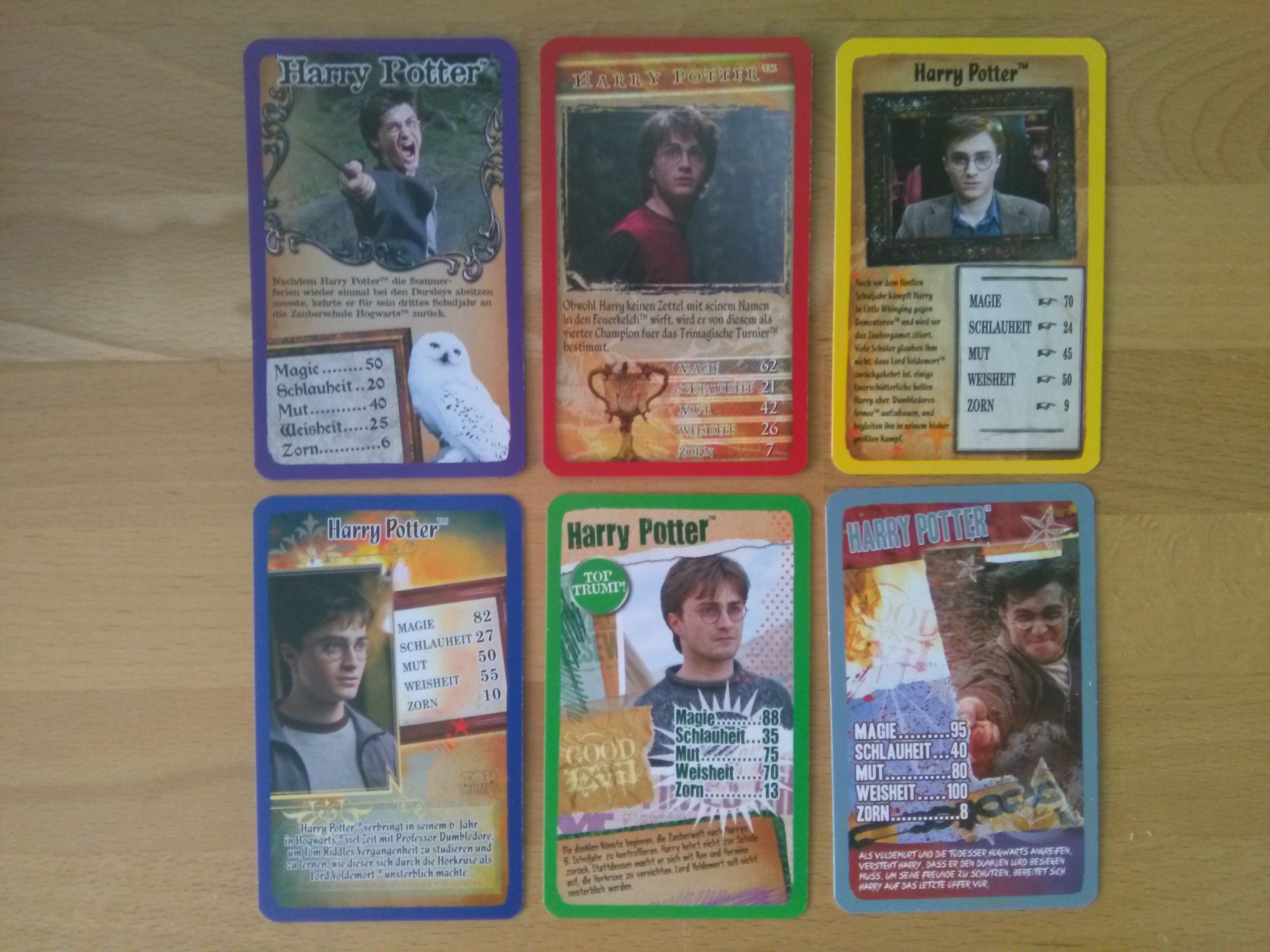 top trumps harry potter