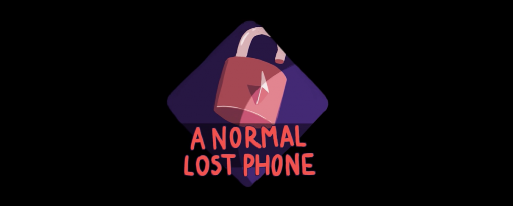 a normal lost phone header