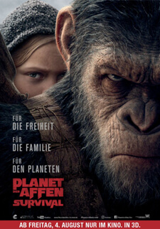 Planet der Affen Survival Kinoreview