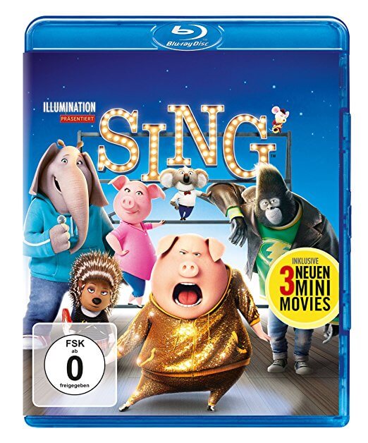 Sing Blu-rays