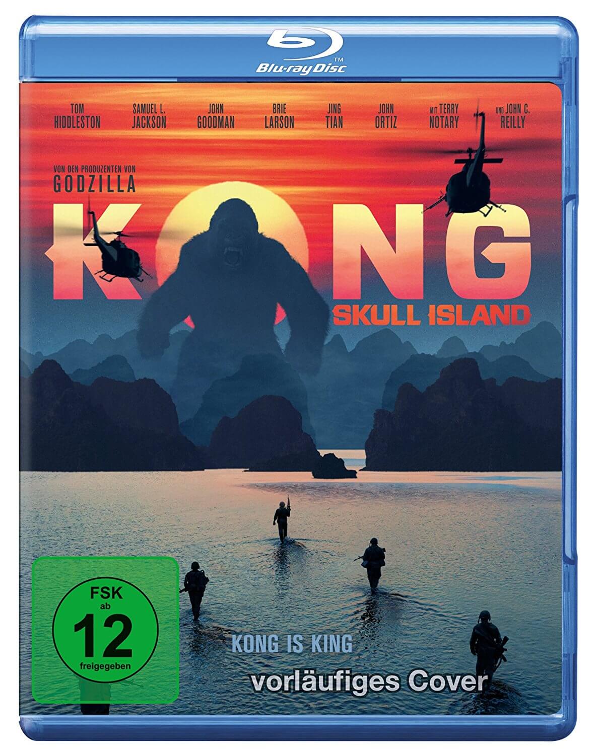 Kong Skull Island Blu-ray Cover
