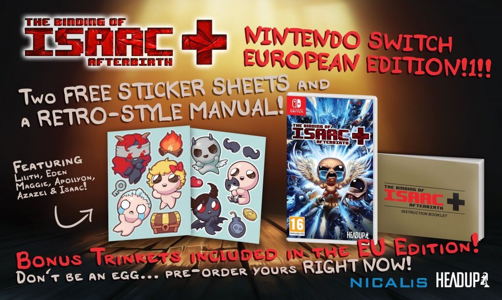 The binding of isaac: afterbirth+ handelsbox