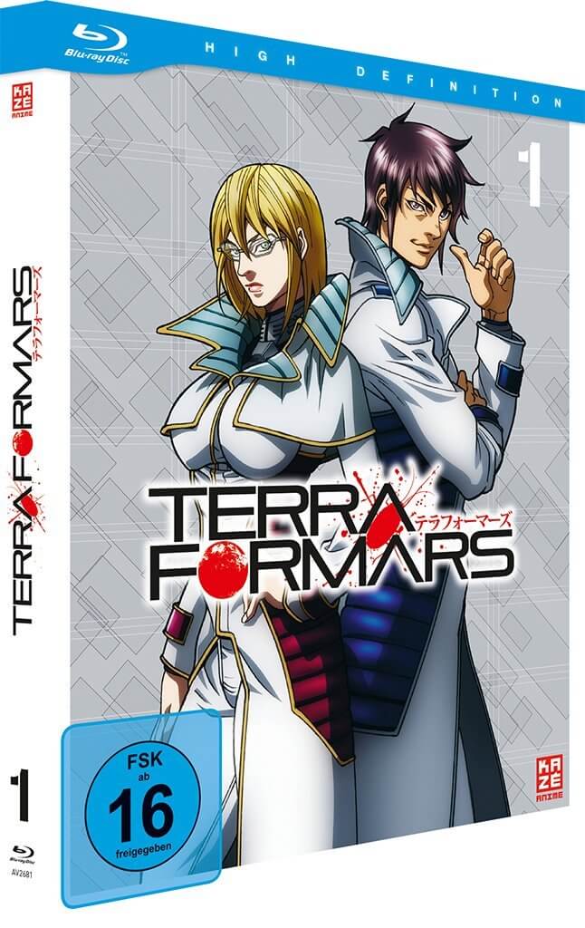 Terra Formars Blu-ray Cover
