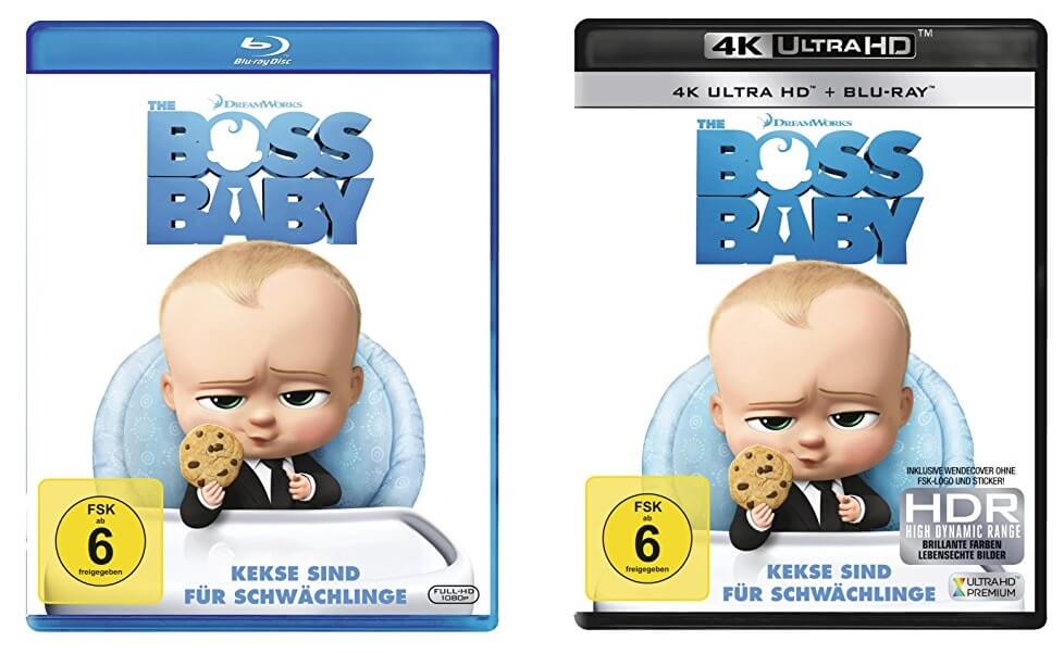 The Boss Baby Blu-ray gratis kostenlos Gewinnspiel