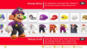 Super Mario Odyssey Waluigi