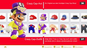 Super Mario Odyssey Crazy Capper