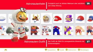 Super Mario Odyssey Astronaut
