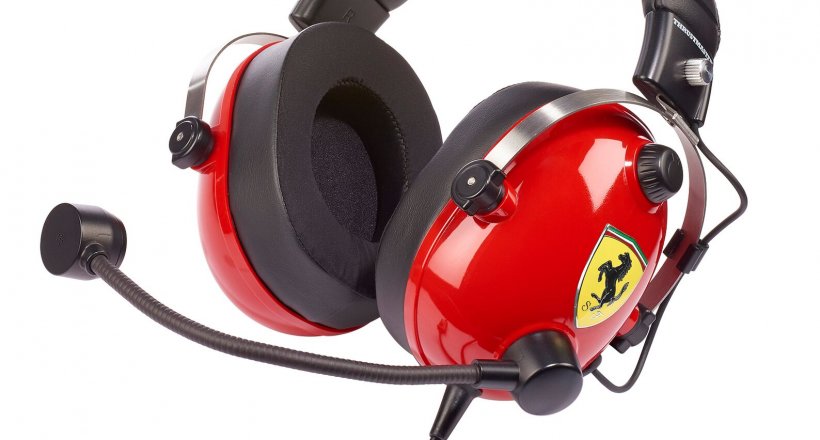 T. Racing Scuderia Ferrari Headset