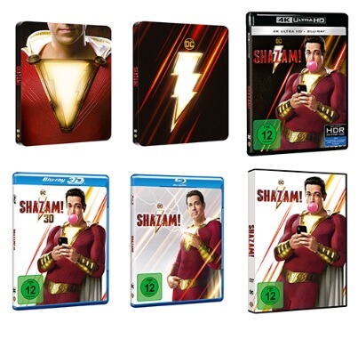 Shazam! DVD Blu-ray