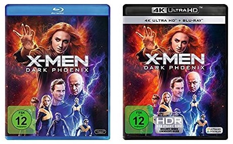 X-Men Dark Phoenix Blu-rays