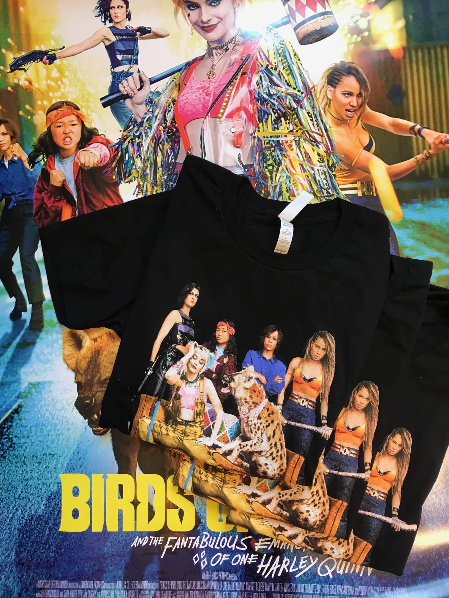 Birds of Prey Kinogutscheine und T-Shirts