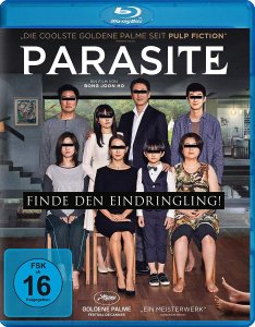 Parasite Blu-rays
