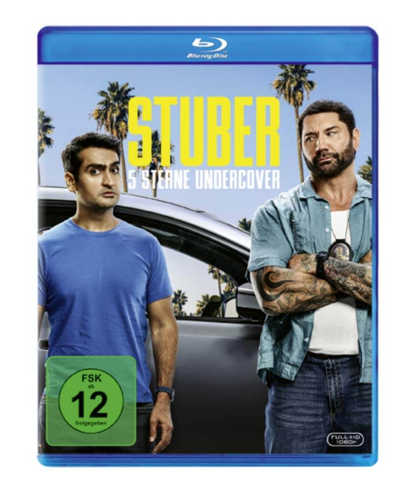 Stuber: 5 Sterne Undercover Blu-ray DVD Start