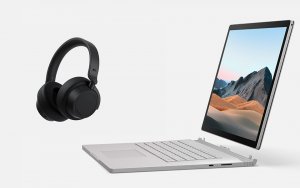 Surface Book 3 und Surface Headphones 2