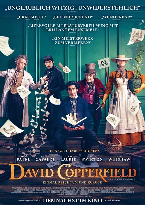 David Copperfield Kinostart Plakat