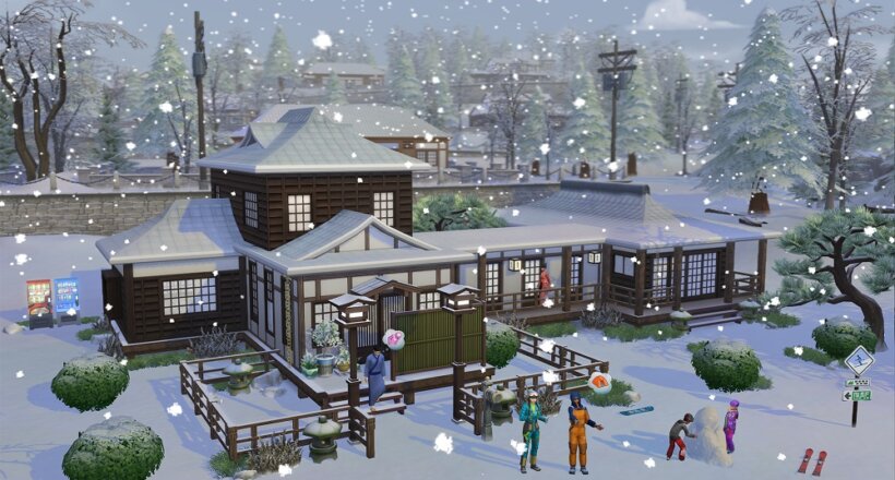 Die Sims 4 Ab ins Schneeparadies