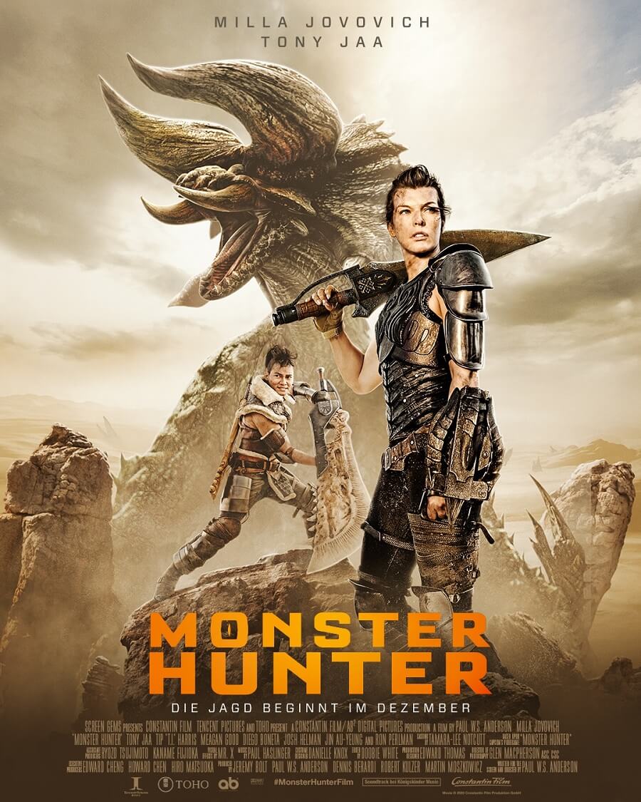 Deutscher Monster Hunter Movie Trailer veröffentlicht (+Kinostart) - Beyond  Pixels