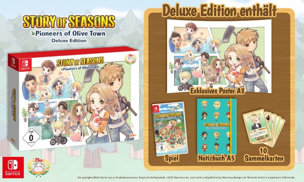 Story of Seasons Prioneers of Olive Town Deluxe Edition