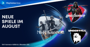 PlayStation Now Spiele August