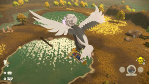 Pokémon-Legenden: Arceus - Flug mit Hisui-Washakwil