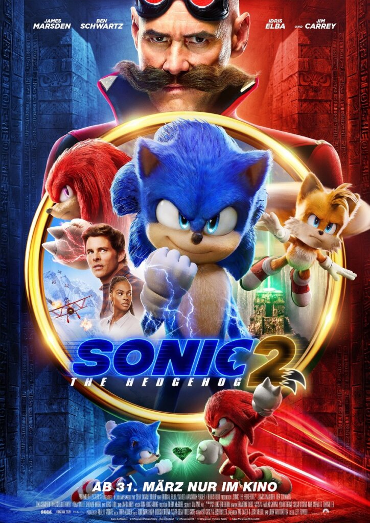 Sonic The Hedgehog 2 Kinostart