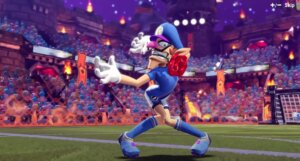 Mario Strikers Battle League Football Waluigi