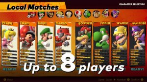 Mario Strikers Battle League Football Charaktere