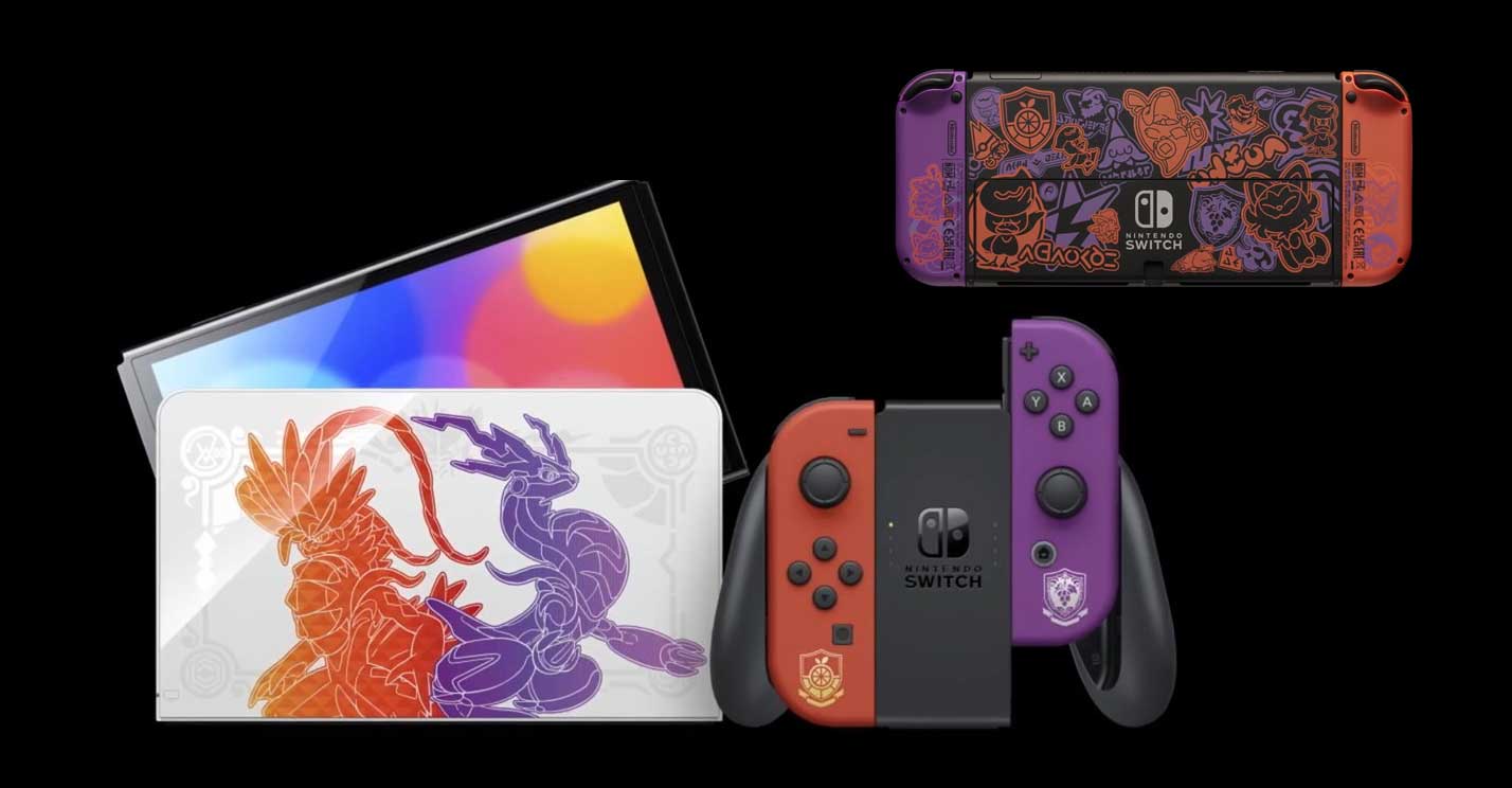 Pokémon Karmesin und Pokémon Purpur bekommen eigene Switch-Konsole