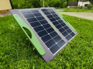 GreenAkku Solartasche 70Wp Sunpower