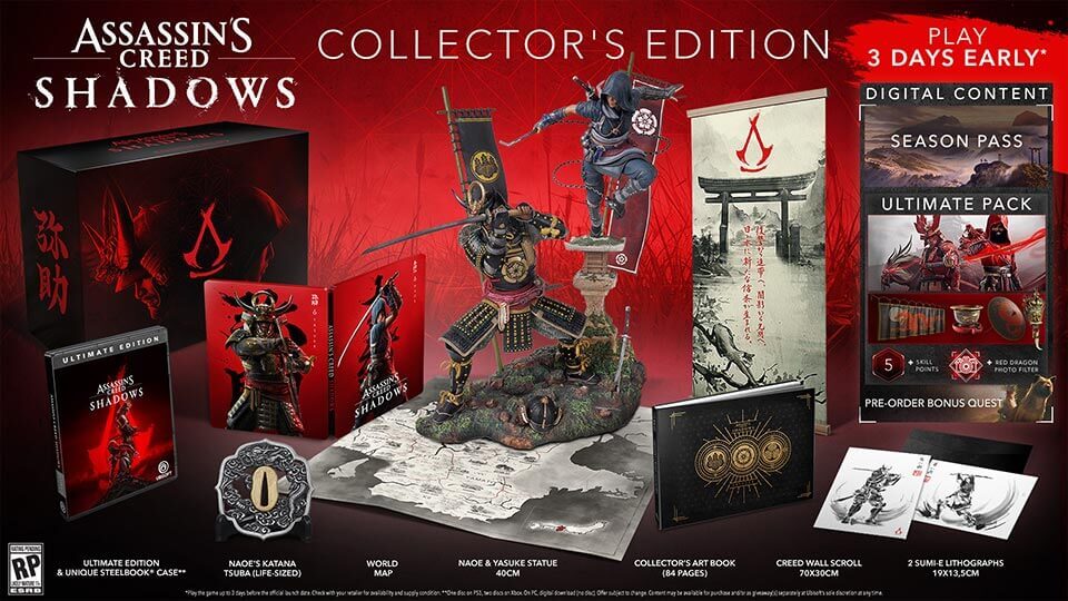 Asssassin's Creed Shadows Collectors Edition