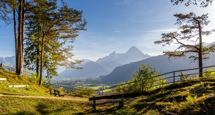 Ein schöner Blick von der Kastensteiner Wand Quelle: Bergerlebnis Berchtesgaden