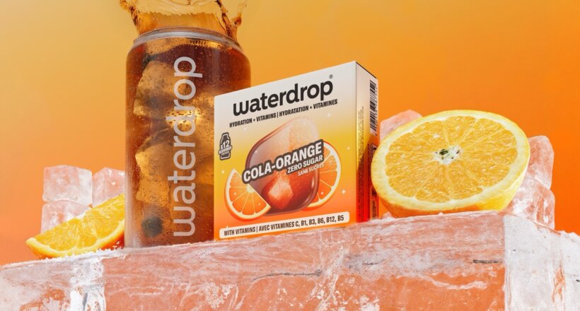 waterdrop Cola Orange