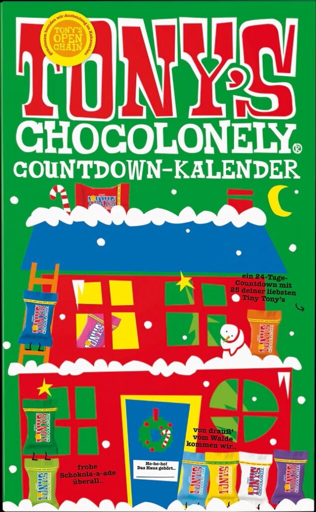 TONY'S CHOCOLONELY Adventskalender Countdown