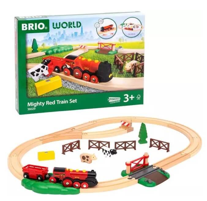 Brio Rote Lola Bauernhof Zugset Test