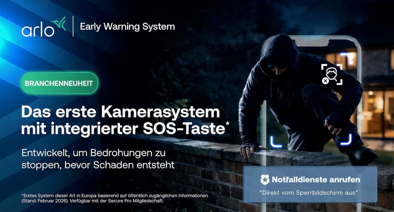 Arlo stellt das Early Warning System mit Notfall-SOS-Taste vor - Beyond ...